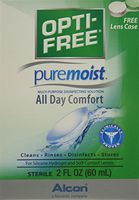OPTI-FREE Pure Moist Multi-Purpose Disinfecting Solution, All Day Comfort 2 oz (Pack of 3)