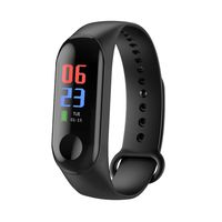 SiFREE Smart Wristbands Watch Fitness Tracker M3 Smart Watch 0.96Inch Screen Blood Pressure Heart Rate Monitor Fitness Sport Bracelet Wristband