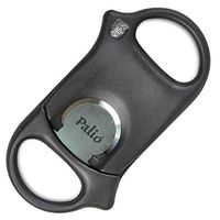 Palio Composite Cigar Cutter, Guillotine, Stainless Steel Blades, Up To 60 Ring Gauge, Black Matte