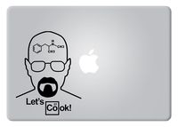 Breaking Bad Heisenberb Macbook Decal Vinyl Sticker Apple Mac Air Pro Retina Laptop sticker