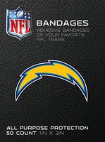Cureit Brand NFL Officially Licensed Bandages, 1"x3", 50/box (Chargers)