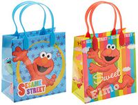 Elmo Sesame Street Party Favor Goodie Small Gift Bags 12