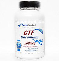 GTF Chromium 200mcg // 200 Capsules // Pure // by PureControl Supplements
