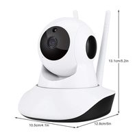 IP Camera WiFi 1080P, Indoor Wireless Security Dome Camera with PIR Motion Detection, Night Vision, 2-Way Audio, Cloud Storage for Baby/Pet/Elder(US Plug)