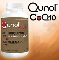 Kirkland Qunol 200 mg Ubiquinol, 250 mg Omega 3, 90 Softgels