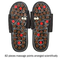 HELLOYOUNG Foot Massage Slippers Massager Shoes for Foot Acupoint Activating Reflexology Feet Care Massage ador Sandal Other (Wellness & Relaxation) (44 45 Size)