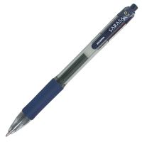 Zebra Sarasa Retractable Gel Ink Pens, Medium Point 0.7mm, Navy, Rapid Dry Ink, 12-Count