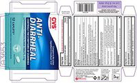 CVS Anti-diarrheal Loperamide Hydrochloride Caplets 2mg