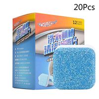 jiulonerst 20pcs Washing Machine Descaler Cleaner Deep Cleaning Remover