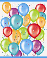 Balloon Birthday Goodie Bags, 8ct