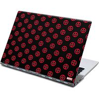 Skinit Decal Laptop Skin for Yoga 910 2-in-1 14in Touch-Screen - Officially Licensed Marvel/Disney Deadpool Logo Print Design