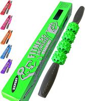 The Muscle Roller Stick Massage Stick Roller | Foam Roller Alternative for Athletes and Runners - Neck and Back - Advanced Green