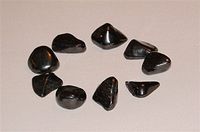 Shungite Carbon Form 15mm - 20mm Polished Tumblestones
