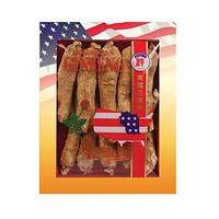 SKU #0099-8, Hsu's Ginseng Long Jumbo Cultivated American Ginseng Roots (8 oz = 227 gm/Box), 099-8, 099.8