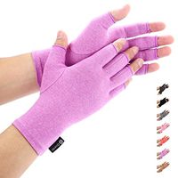 Duerer Arthritis Gloves Women Men-Compression Gloves for Pain Relief-RSI, Carpal Tunnel, Rheumatoid & Osteoarthritis Hand Gloves(Purple, S)