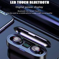 Ladiy Mini Wireless Bluetooth Headset in-Ear Earphone LED Display with Power Bank Headphones
