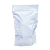 White Foil Stand Up Pouch 7.5"x11.5"x3.5", Pack of 100