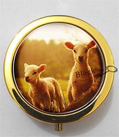 BlackKey Sheep 3-Compartment Decorative Pocket Gift Box Case Organizer for Pill, Color 2 -2171