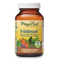 MegaFood, B-UnStressed, Helps Ward Off Fatigue, Multivitamin and Herbal Supplement, Vegan, 60 Tablets (30 Servings)