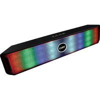 Coby Slim Light-Up CSBT-329 Bluetooth Stereo Speaker (Black)