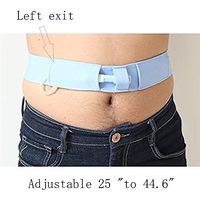 Bladder Abdominal Dialysis Protection Belt, G-Tube Holder, Comfortable and Concealment Gastrostomy Tubes Pads Belt,Abdominal Feeding Tubes for Men and Women,1PcsL