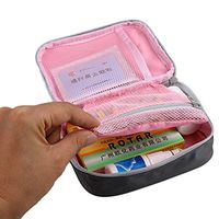 SKAISK First Aid Bag Portable First Aid Bag Pink Home Healthy Energency Care