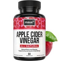 Apple Cider Vinegar Capsules for Detox & Cleanse - 100% Pure Extra Strength ACV Pills - Natural Diet Pills for Women & Men for Bloating, Constipation Relief, Digestion & Energy Boost - Vegan Capsules