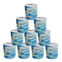 Paper Towel, Multifold Paper Towels by Riforla, Soft & Strong Kitchen Paper Towels, Natural Wood Pulp 3-Layer Toilet Paper, White, Skin-Friendly, None Odor, 155 Sheets Per Roll (10 Rolls (A))