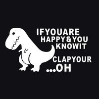 856store Clearance Sale Unique Letter Dinosaur Car Truck Body Window Decoration Reflective Sticker Decal