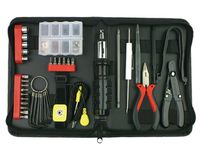 Rosewill Tool Kit RTK-045 Computer Tool Kits for Network & PC Repair Kits with Plier Hex Key bits ESD Strap Phillips Screwdriver bits & Socket Sets