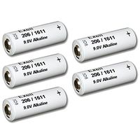5pc Exell 206A Alkaline 9V Battery 110mAh NEDA 1611, H-7D, H-6D