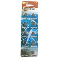 10 Eunicell AG6 / LR69 / 171/371 / LR921 Button Cell 1.5V Battery Long Shelf Life 0% Mercury (Expire Date Marked)