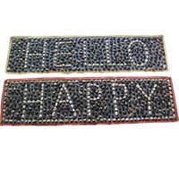 2-Piece Pack Reflexology Acupressure Rock Foot Massage Mat Non-Slip Doormat