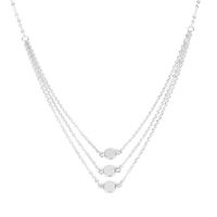 Jewelry Party Necklaces,Hemlock Fashion Women Alloy Multilayer Pendant Necklace Chain Jewelry (Silver-1)