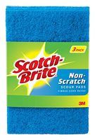 Scotch-Brite Non-Scratch Scour Pads, 3 Pads