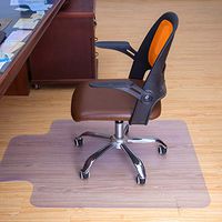 Lemoning Desk Chair Mat for Carpet , PVC Plastic Computer Desk Floor mat Protector Clear Chair Mat Rolling Chair Floor Carpet Non-Slip Doormat - Rectangle 750×1200×1.5mm