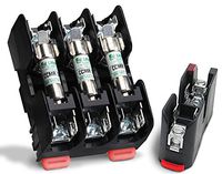 Littelfuse, LFC600603CID Fuse Block, 3 Pole, 60 Amps, 600V, Class CD, Used with CCMR (35-60A) Fuses