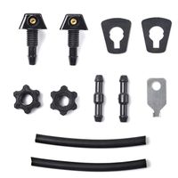 OTUAYAUTO Universal Windshield Washer Nozzles Kit - Replaces OEM #47137, Spray Jet Kit (pack of 11)