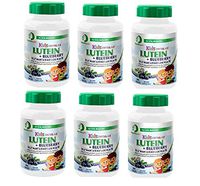 6 Bottles Nature Spec Kids Chewable Lutein Premium Blueberry Flavor Taurine Vitamin Zinc Eyebright Extract Lycium Extract Kid's Eye Health (6)