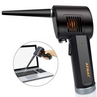 AFMAT Cordless Air Duster, Replacement for Compressed Spray Gas Cans, Rechargeable Blower for Keyboard, Computer and Electronics Cleaning, 6000mAh Battery, 10W Fast Charging, Powerful 33000 RPM