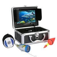 GAMWATER MOUNTAINONE 7" Inch 1000tvl 30M Underwater Fishing Video Camera Kit 12 PCS LED Infrared Lamp Lights Video Fish Finder Lake Under Water fish cam