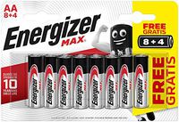 Energizer Max alkaline AA/LR6 12-blister [EN-53541025900]