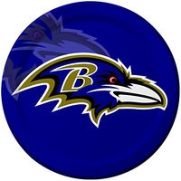 Creative Converting 8 Count Baltimore Ravens Paper Dinner Plates