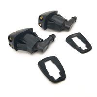 Cheriezing 2Pcs Windshield Washer Nozzles Wiper Spray Kit Dual Holes for Toyota 2000-2004 Avalon 2001-2003 Prius 85381-44010