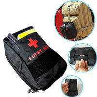 Yxsd Portable First Aid Kit Empty Bag, Mini Bug Out Bag Emergency Kit Bag for Hiking Travel Home Car