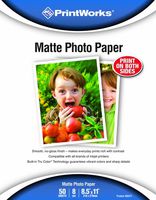 Printworks Matte 8-1/2 x 11-Inch Photo Paper 50 Sheets (00471)