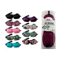 Bucky 40 Blinks Ultralight Sleep Mask, Crimson Red 1 ea