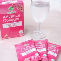 3X NatWell Advance Collagen Peptide Beverage Lemona Vitamin C for Health & Skin