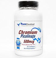 Chromium Picolinate 500mcg // 200 Capsules // Pure // by PureControl Supplements