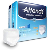 Attends 75003100 Absorbent Underwear Attends Extra Pull On 2x-large Disposable Extra Absorbency Ap0750 Box Of 48